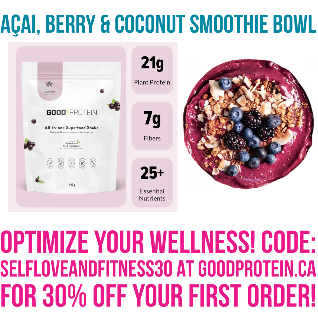 Açai, Berry & Coconut Smoothie Bowl – SELF-LOVE AND FITNESS