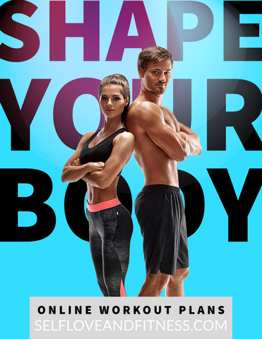 Shape your body with the SELF-LOVE AND FITNESS Beast-Mode - Intermediate online workout plan.