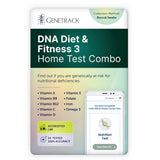 DNA Diet & Fitness 3 Test Combo (Mouth-Swab)